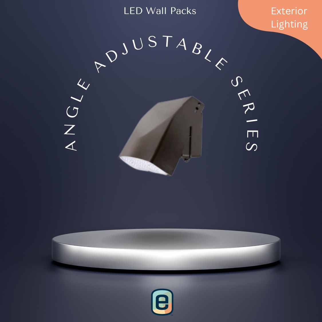 LED Wall Packs: Angle Adjustable Series