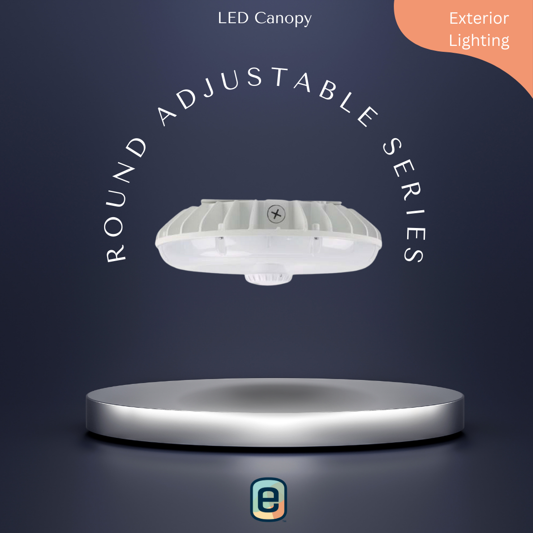 LED Canopy: Round Adjustable Series