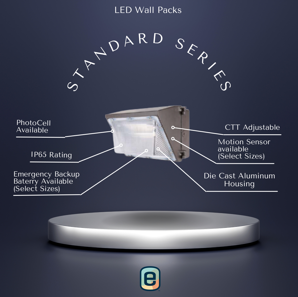 LED Wall Packs: Standard Series