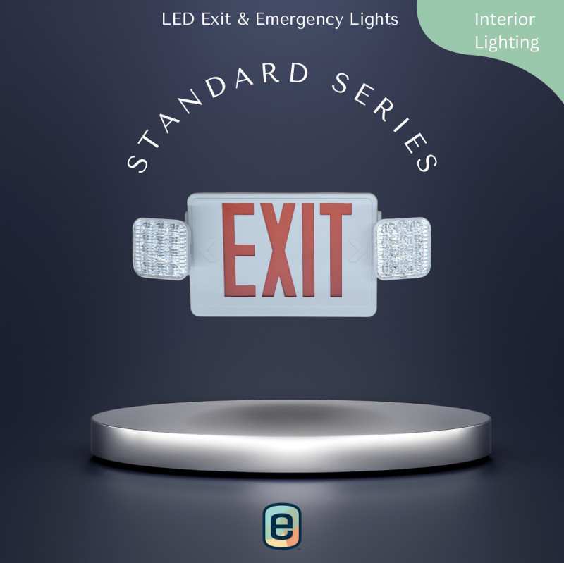 LED Exit Signs & Emergency Lights
