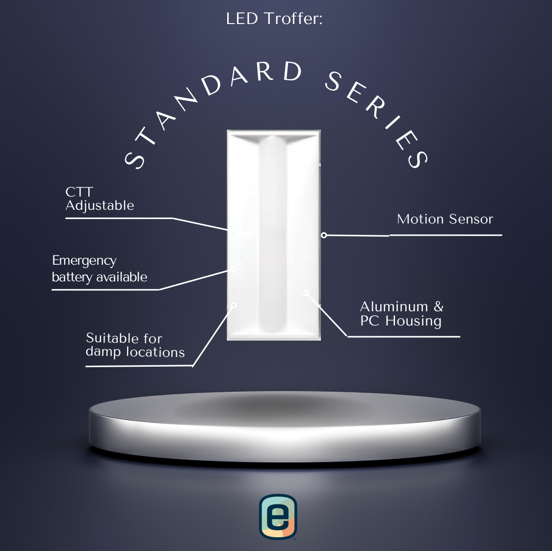 LED Troffer: Standard Series