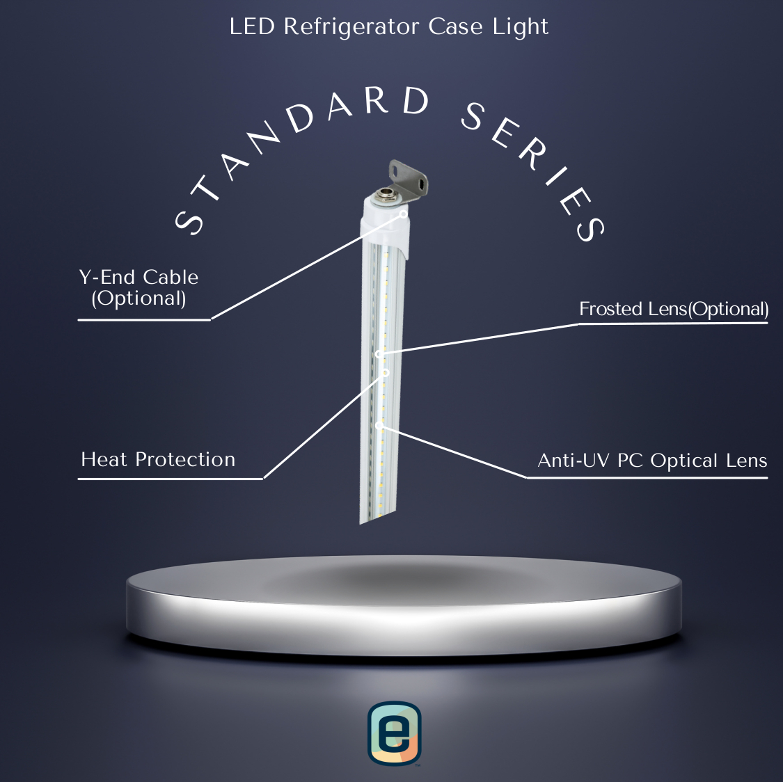 LED Refrigerator Case Light: Standard Series