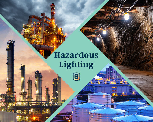 Hazardous lighting collage